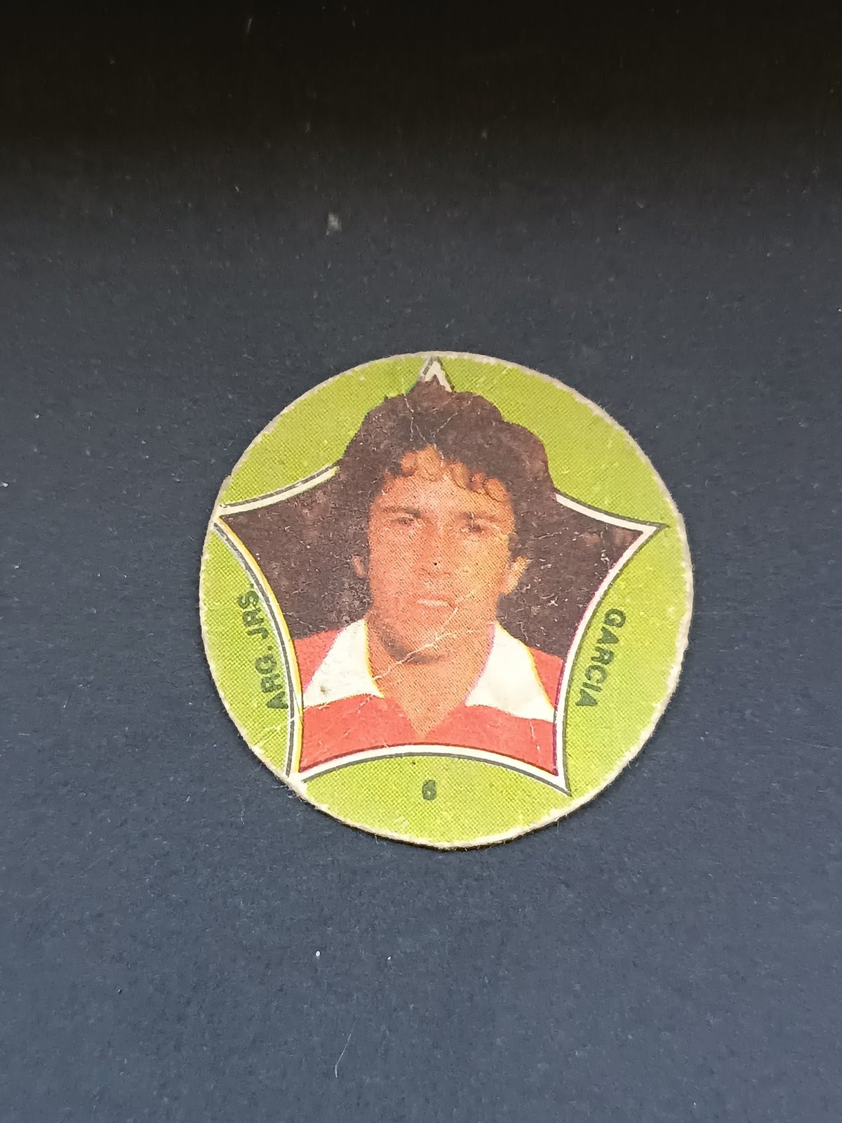 Figurina Super F�tbol Editorial Crack 1979 # 6 Garc�a Argentinos Juniors