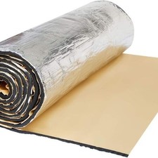 236mil 10.76sqft Car Engine Floor Cargo Area Sound Deadener Heat Insulation Damp