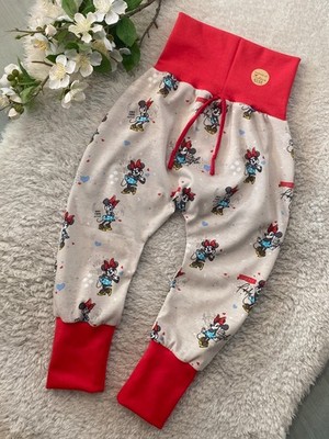  Pumphose Baggy Pants Kinder   Gr. 92/98  NEU Handmade *Minnie Mouse*