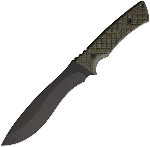 Spartan Blades Fixed Knife 1095 Cro-Van Steel Full Blade Micarta - SBSL002BKGR
