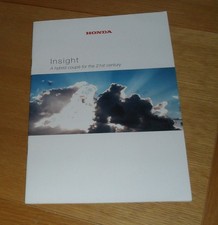 Honda Insight Brochure 2000-2001