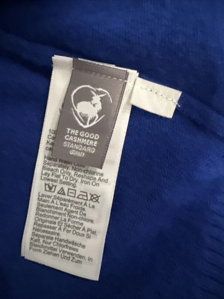 Cárdigan J Crew azul cachemir talla XS Foto 3 de 4