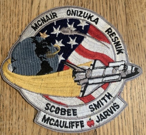 ORIGINAL SCARCE 1986 PATCH CHALLENGER SPACE SHUTTLE DISASTER
