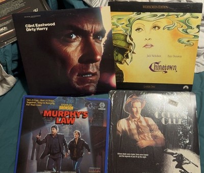 Laserdisc Lot Dirty Harry, Chinatown, Murphy s Law And The Cotton Club