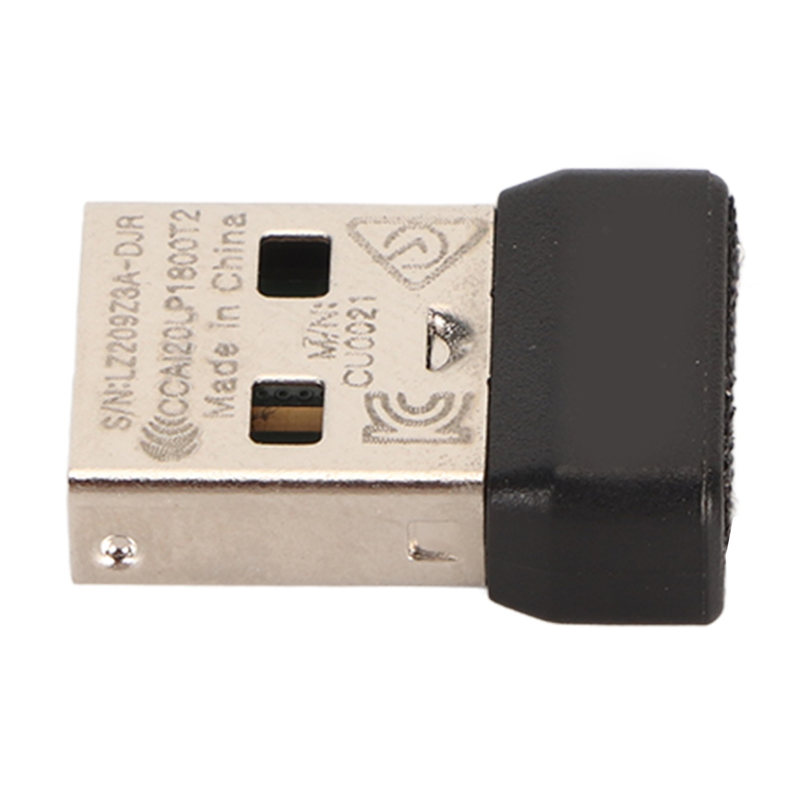 °USB Receiver 2.4GHz Wireless Stable Signal Durable ABS Mouse Adapter For