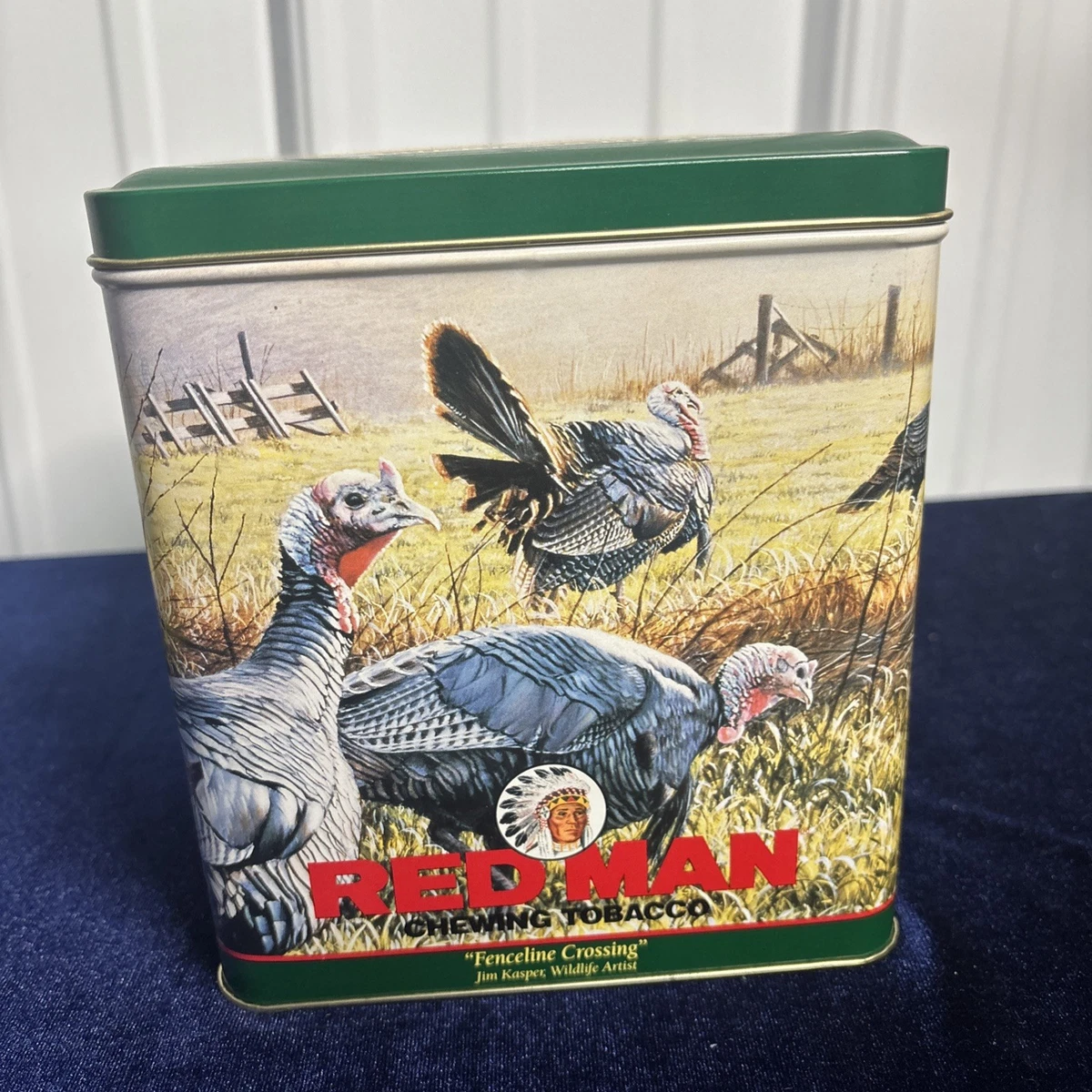 Redman Chewing Tobacco In Collectible Tobacco Tins for sale