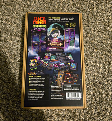 *NEW OPENED BOX* DICE THRONE VAULT WITCH