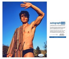 Charles Melton "Riverdale" AUTOGRAPH Signed Shirtless 8x10 Photo B ACOA