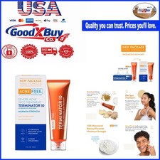 Severe Acne Spot Treatment with Benzoyl Peroxide 10 - 1 Ounce, Hypoallergeni...