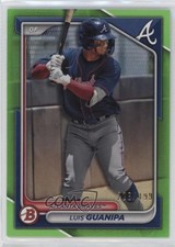 2024 Bowman Prospects Neon Green Border 226/399 Luis Guanipa #BP-118 0q3g