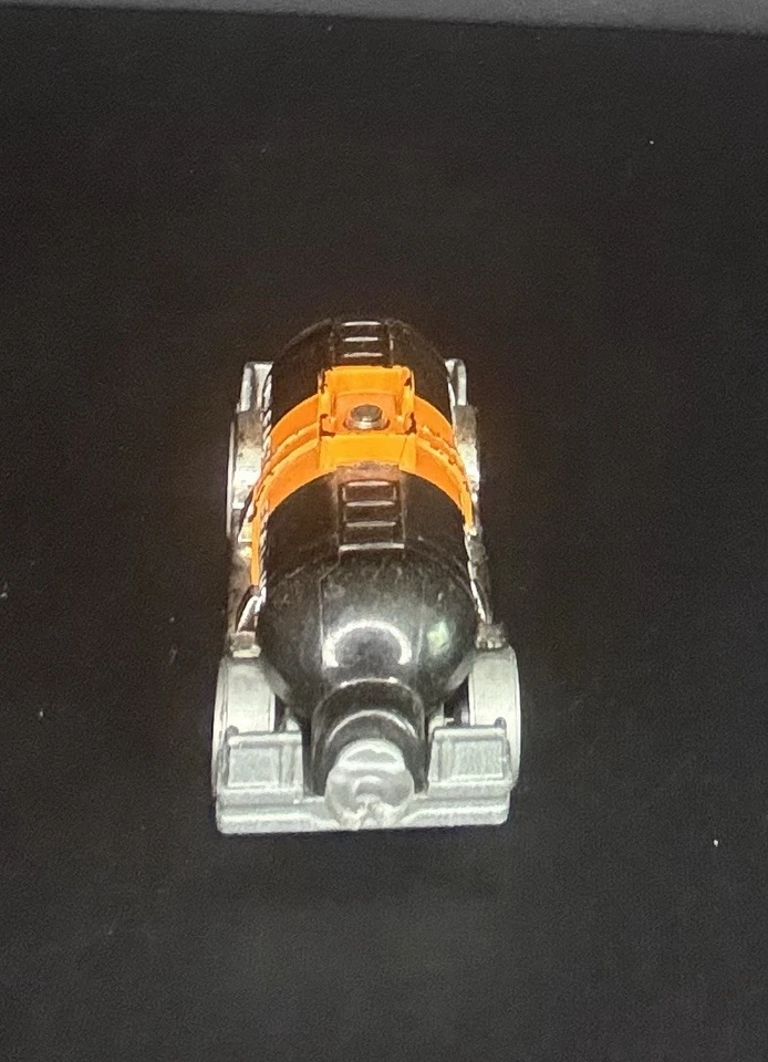 Rare 2010 Mattel Hot Wheel Fast Freight Train Black/Orange Die-Cast 1:64 - Image 4 of 4