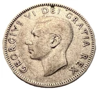 1950 🇨🇦 Canada 25 Cents Silver Coin - Combined Shipping - Lot C76d