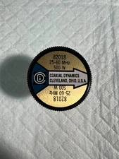 COAXIAL DYNAMICS PLUG IN ELEMENT