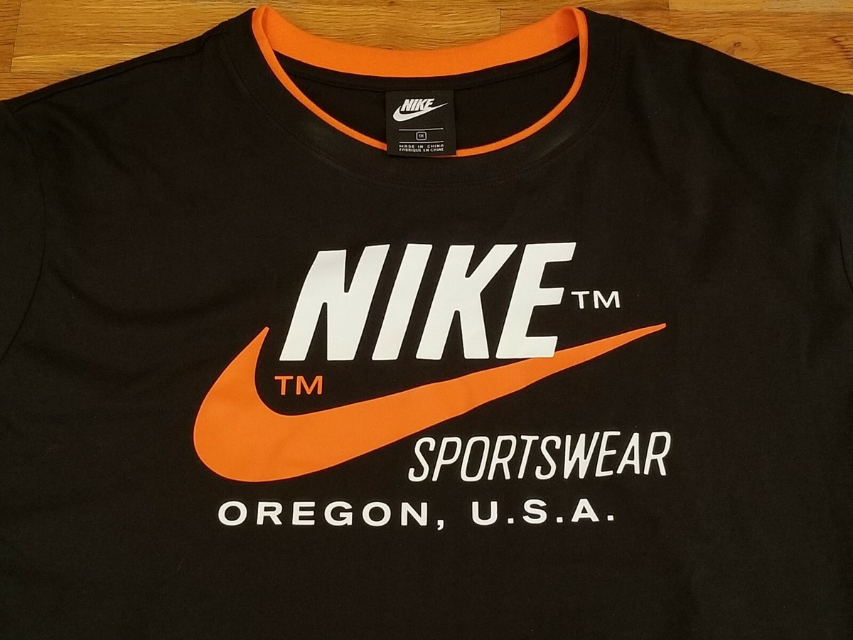 Nike Sportswear Oregon USA shirt all over print rare design