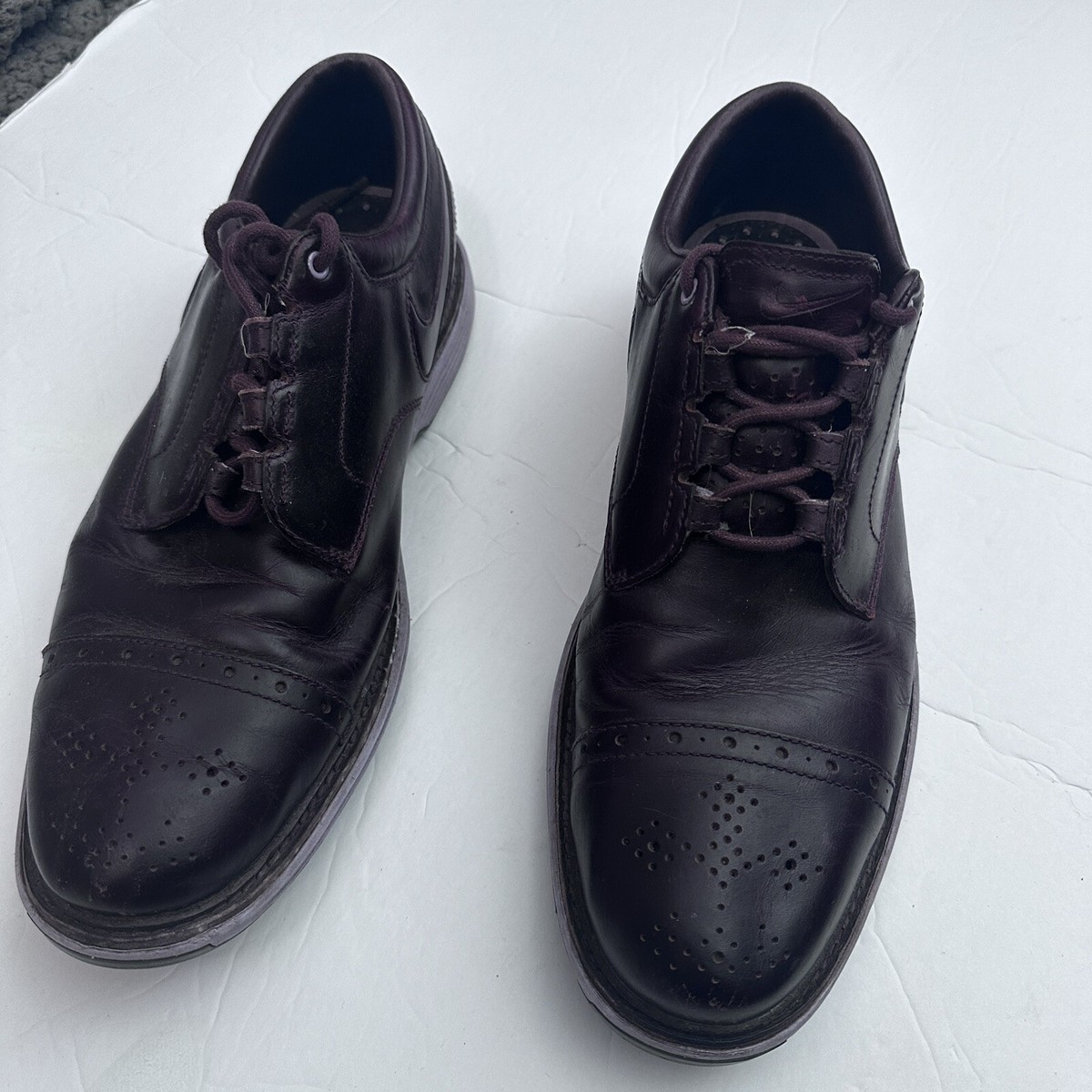 Nike Mens Golf Shoes Lunar Clayton Black Leather Size 10.5 Amazon.com | Golf Shoes, Nike Lunar Control Vapor 2, Black  main image 4