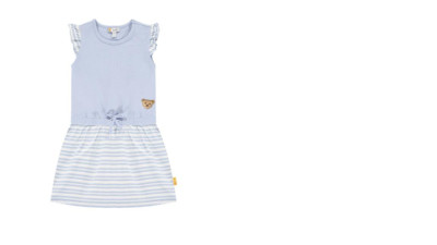 Steiff Hello Summer Dress In Pattern Mix, Blue Size 110