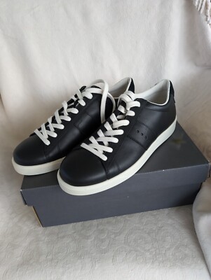 Women's 10 10.5 EU 41 Ecco Street Lite Retro Sneaker Black 