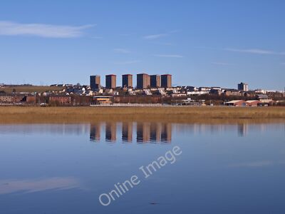 Foto 12x8 Inlet at Newshot Island, River Clyde Clydebank\/NS4970 Reflecti c2010