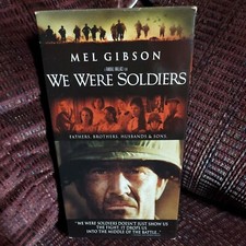 2002 VHS Tape, "We Were Soldiers" Starring Mel Gibson