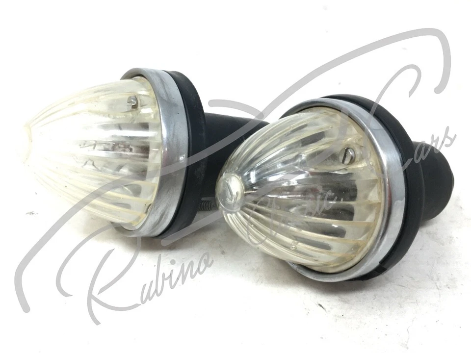 ORIGINAL PAIR CARELLO front DIRECTION LIGHTS - FERRARI 250 275 330 365 - Image 4 of 4