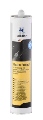 Normfest Flexon Protect UV-beständige spritzbare Nahtabdichtung schwarz 310ml