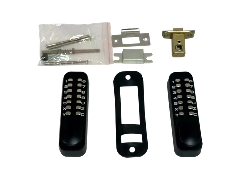 Security Code - dDouble Keypad or Single Outdoor white Gate Lock - Picture 25 of 25