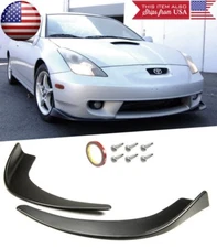 Front Bumper Lip Diffuser Fin Spoiler Splitters Winglet Blade For Toyota Scion