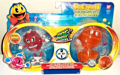 Pac Man and the Ghostly Adventures Bandai Panic Spinners Pac's Pall Clyde Ghost