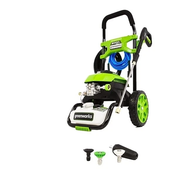 Greenworks 2000 PSI 1.2 GPM Electric Pressure Washer 841821032289