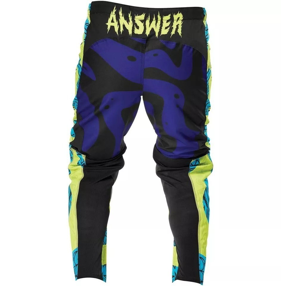 Open Box Answer Adults A21 Arkon Hypno Motorcycle Pant Acid/Astana/Purple - 36