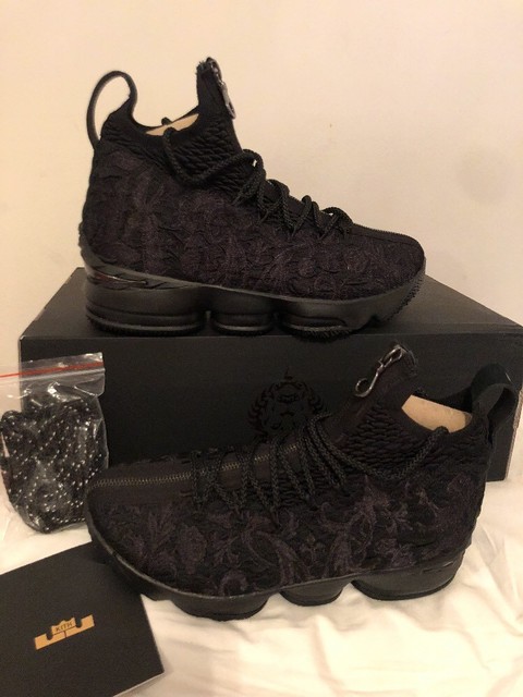 kith lebron 15 black