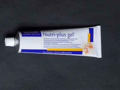 NEW Virbac Nutri-plus gel Nutrional Supplement for Cats and Dogs 120g (120.5g)