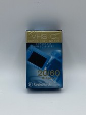 RadioShack VHS-C Super High Grade Camcorder Videocassette 20/60 Minutes