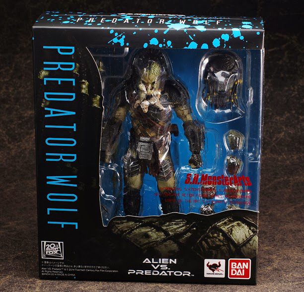 NEW WOLF PREDATOR CLASSIC SH MONSTERARTS BANDAI FIGUARTS AVP