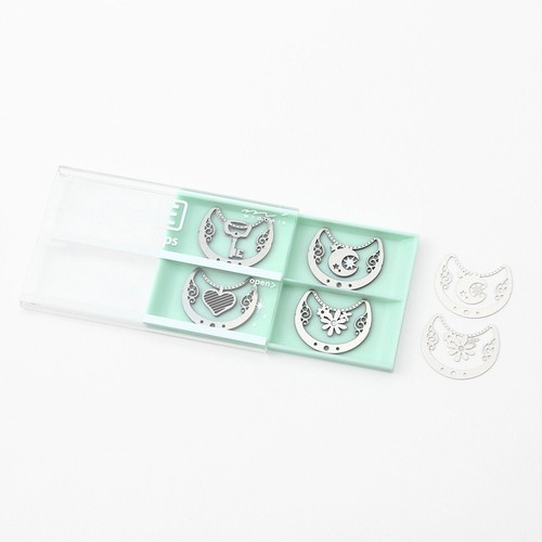 MIDORI E-Clip Etching Clip Necklace Jewelry Paper Clips - Picture 5 of 10