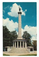 Chattanooga Tennessee TN Postcard New York Peace Monument Lookout Mountain