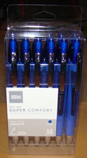Office Depot Super Comfort Smooth Gel Ink Pen, 0.7mm Medium, Blue, 12 Count