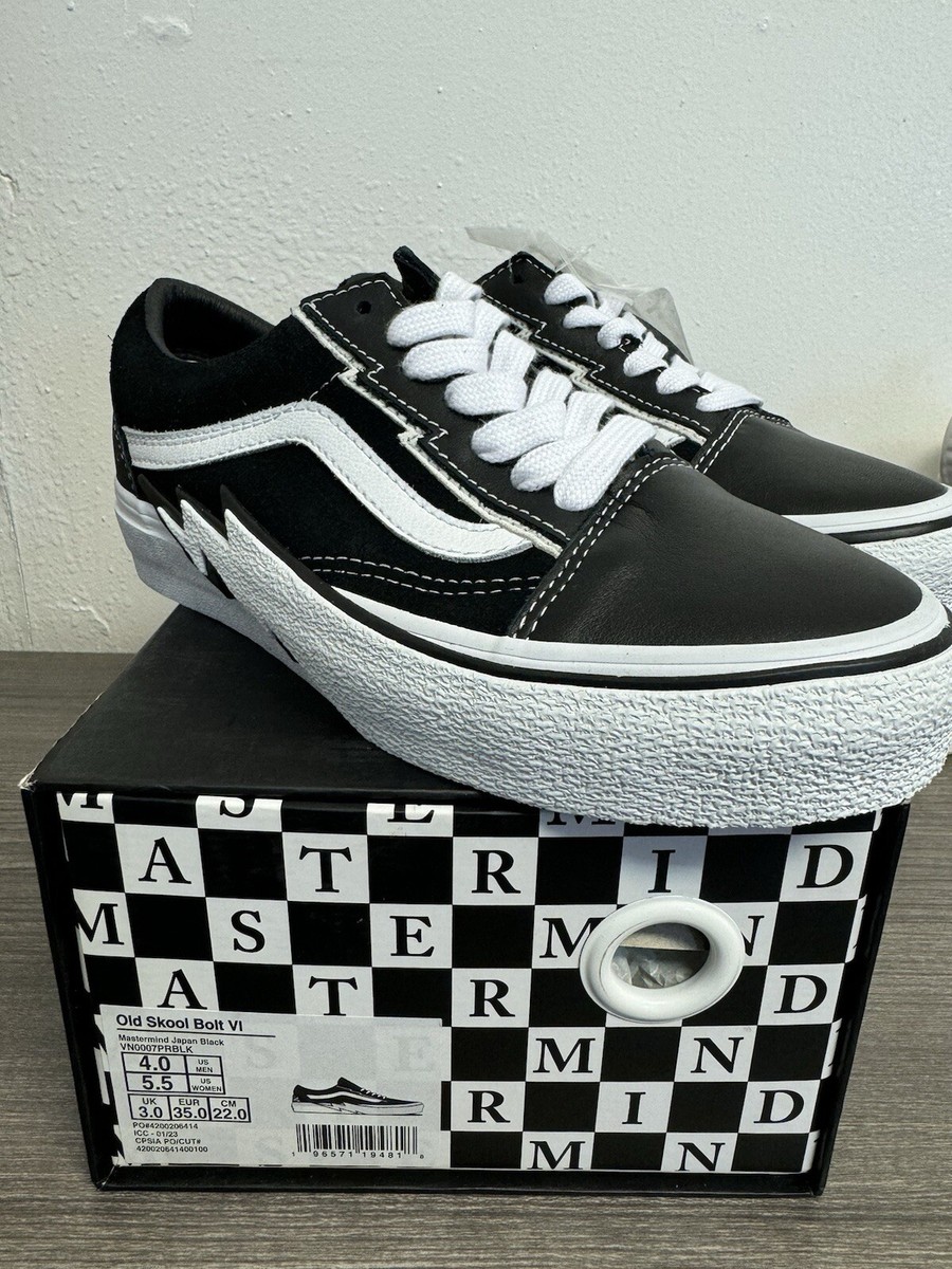 シューズ(男性用) vans volt old skool mastermind world NEW VANS Mastermind World x Old Skool VLT LX Bolt SIZE: 4 (M