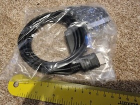 SEGA DREAMCAST SCART TV CABLE LEAD with AV PORTS BRAND NEW! DC Console Adapter