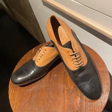 Alexander McQueen 2013  Black Tan Leather Wingtip US 9/42 Euro Never Been Worn