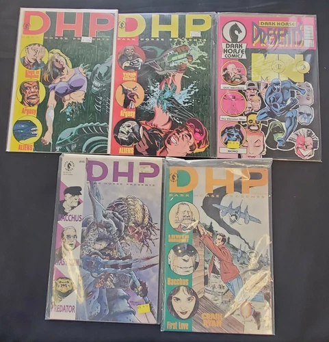 5PC DARK HORSE PRESENTS LOT (8.0) #7,42-44,46!! 1990