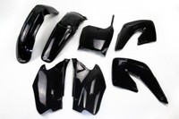 Kunststoff Verkleidung Kit Honda CR 125 / 250 2000 - 2001 Schwarz Ufo Plast