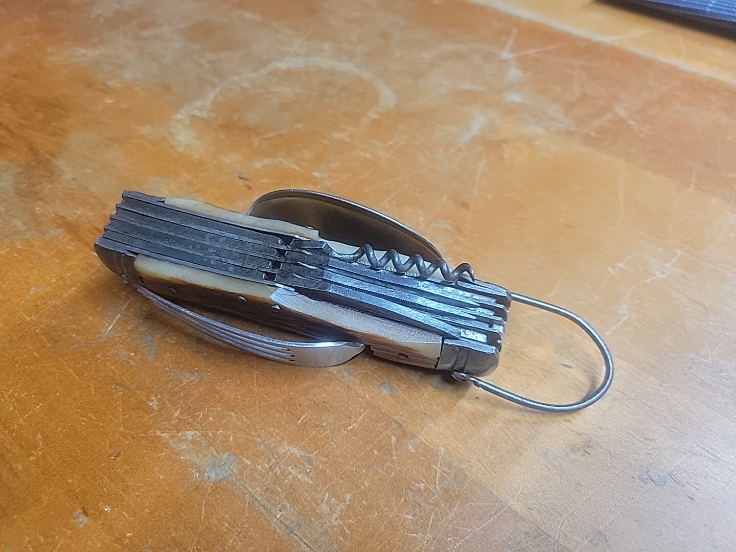 Vintage Cowboy Boy Scout Hobo Camping Utility Knife