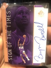 1998-99 SP Authentic BRYON RUSSELL AUTO Upper Deck SOTT Autograph UD SSP JORDAN