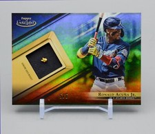 Ronald Acuna 2021 Topps Gold Label Gold Prospect Relic Black Parallel 5/5