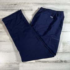 Figs Technical Collection Women  s Navy Blue Scrub Pants Size 2XL XXL Medical