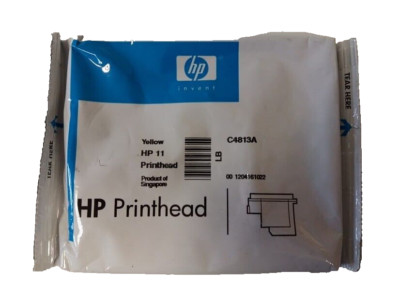 HP 11 Druckkopf Gelb C4813A Printhead yellow C4813 original NO BOX