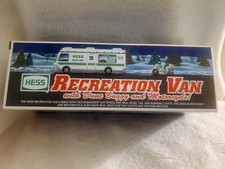 Hess Truck Recreation Van w/ Dune Buggy and Motorcycle 1998 NEW NIB Toy Truck RV