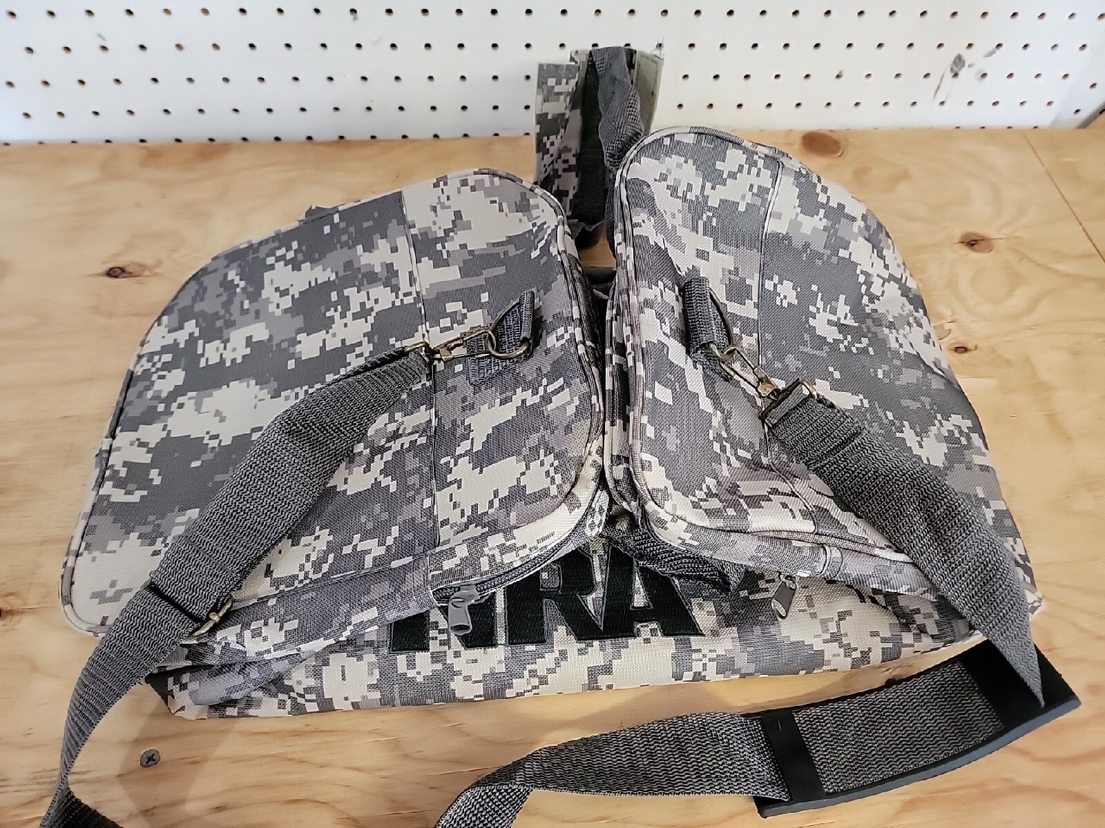 NRA Duffle Bag Digital Camouflage Military Travel Hunting Camping