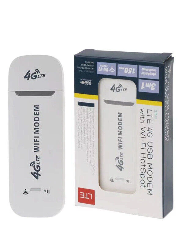 Modem router WiFi 4G LTE USB con slot scheda SIM hotspot TIM Vodafone - Immagine 2 di 4